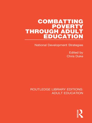 cover image of Combatting Poverty Through Adult Education